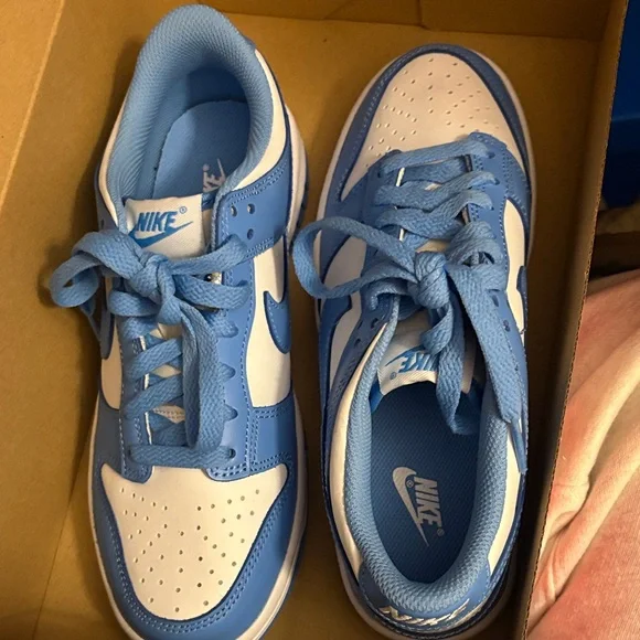 Nike Kids Sky Blue and White Sneakers